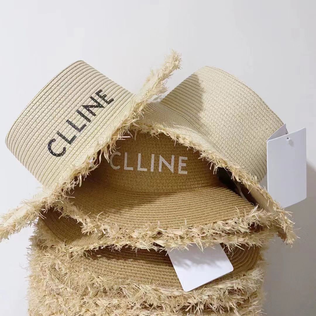 Designer Buckets hats Bucket Hats Designer Raw Edge Straw Hats Summer New Beach Fisherman Hat Pieced Leather Woven Sunshade Straw Summer Beach sun protection