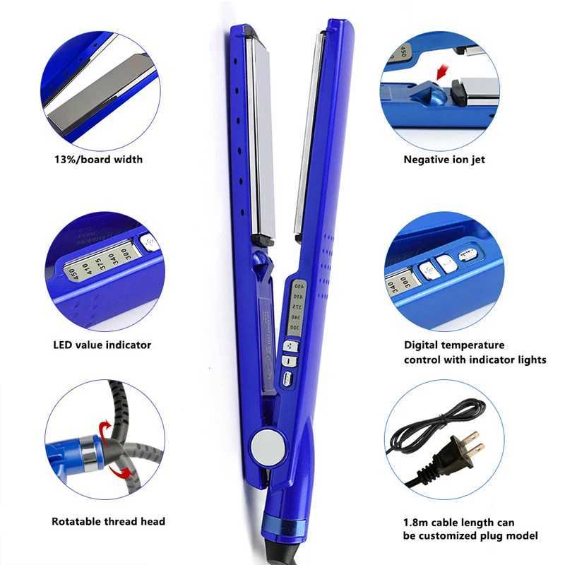 WAIKIL professional womens straight hair straightener equipped with a constant temperature electric plug-in home electric straightener W240807