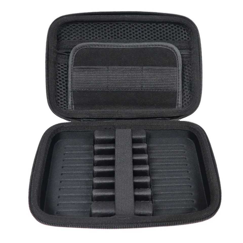 EVA Darts Bag Organizer Tip Holder Shafts Carrying Cases Accessory Carry Pouch Carrying Cases With Mesh Pockets Games Accessorie Y240807