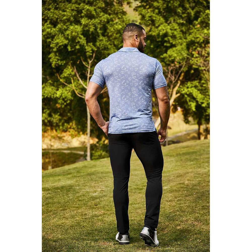 Fashion Mens Polo shirt Casual comfortable Fashion Print Dry Fit Golf Shirts Polos shirts tshirt Casual tops summer clothes Short sleeve Free shipping