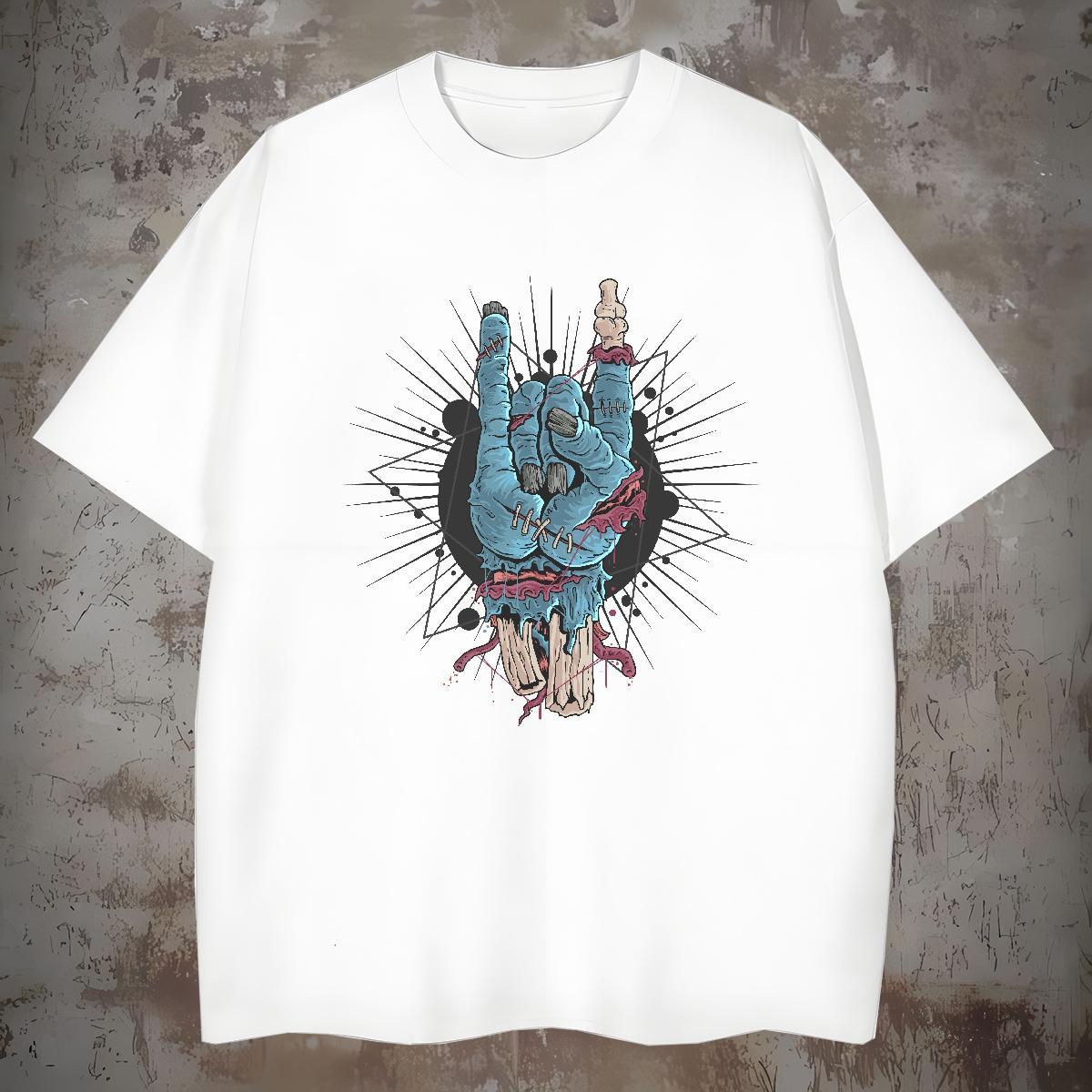 Designer Man T Shirts hand Breathable Crew Neck Daily Outfit Anime 230g Pure Cotton Couples T Shirts Wholesale Top Tees
