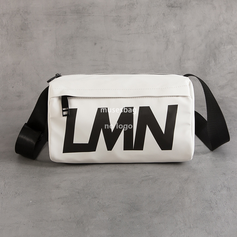 Japan and South Korea fashion waterproof shoulder bag men and women color ins trend crossbody bag personality bucket bag leisure commuting bag