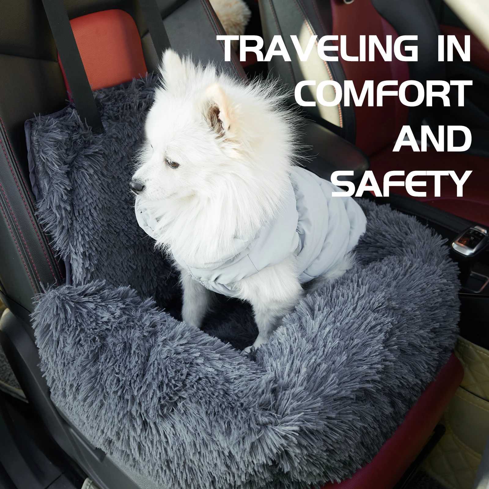 Dog Car Seat Covers Dog Travel Multi-Functional Seat Kennel Portable Travel Bed Pets SUV Seat Carrier Bed Comfortable Dogs Car Seat Q250430