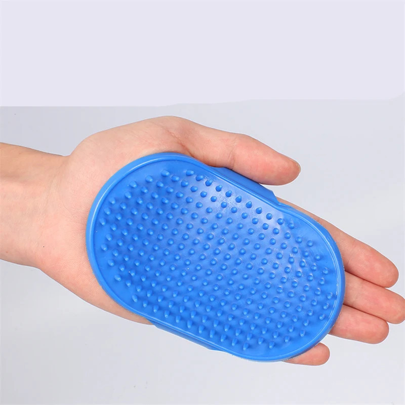 2026 New Cat Bath Brush Comb Rubber Hair Fur Grooming Massaging Massage Glove Pet Shower Dog Brushes Drop 240807 Free Shipping
