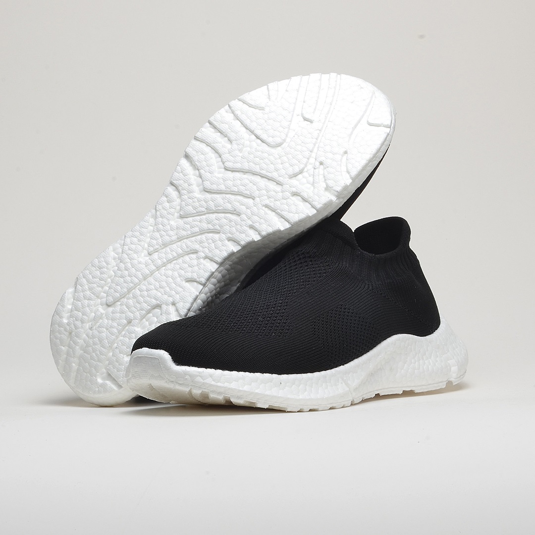 TREEPERI Lite Slip-on Lightweight Running shoes women Pink Triple White Sneakers men Black White Grey Trainers mens womens fashion sports sock shoes