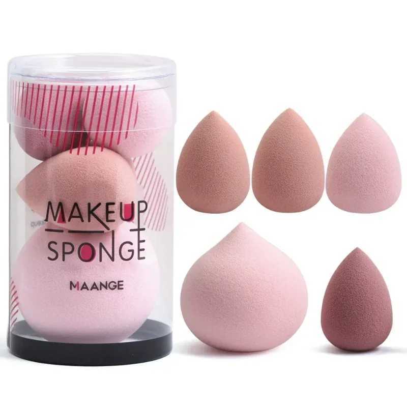 5Pcs Makeup Sponge Set Blender Makeup Tools Beauty Cosmetics Puff Face Foundation Blending for Liquid Cream and Powder New Y240807