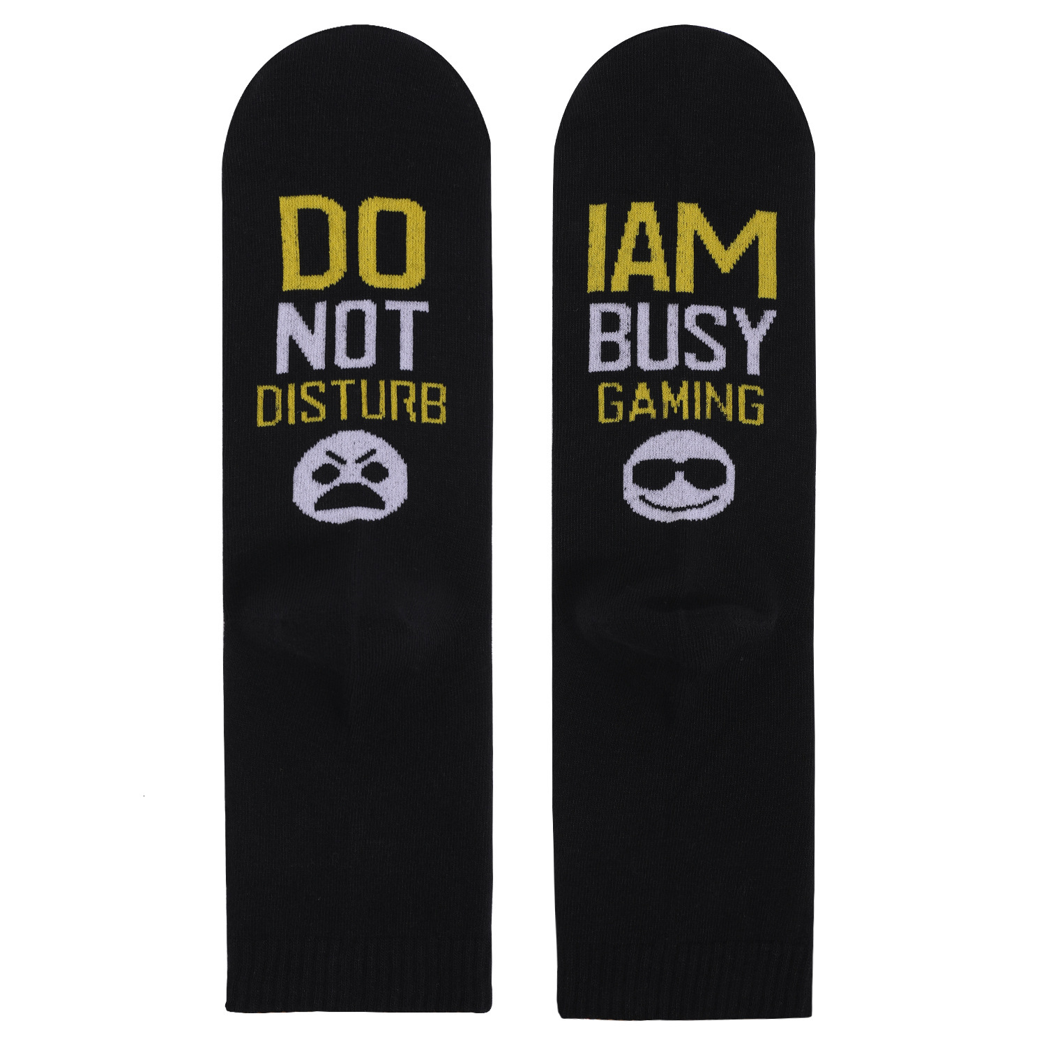 Pure cotton game DO NOT DISTRUB BUSY GAMING mid tube men's socks dongdumaoyi