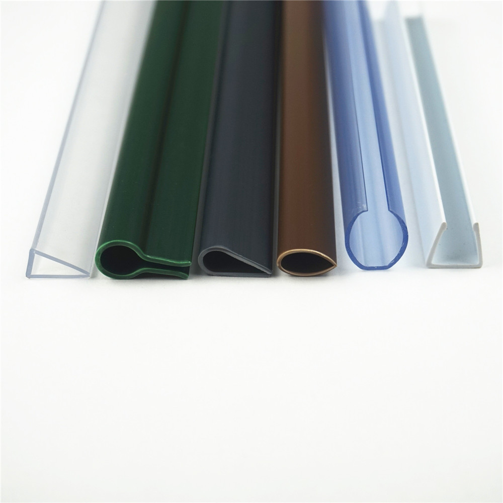 Fence cloth special clip PVC clip folder strip glass edge strip pull rod strip circular clip