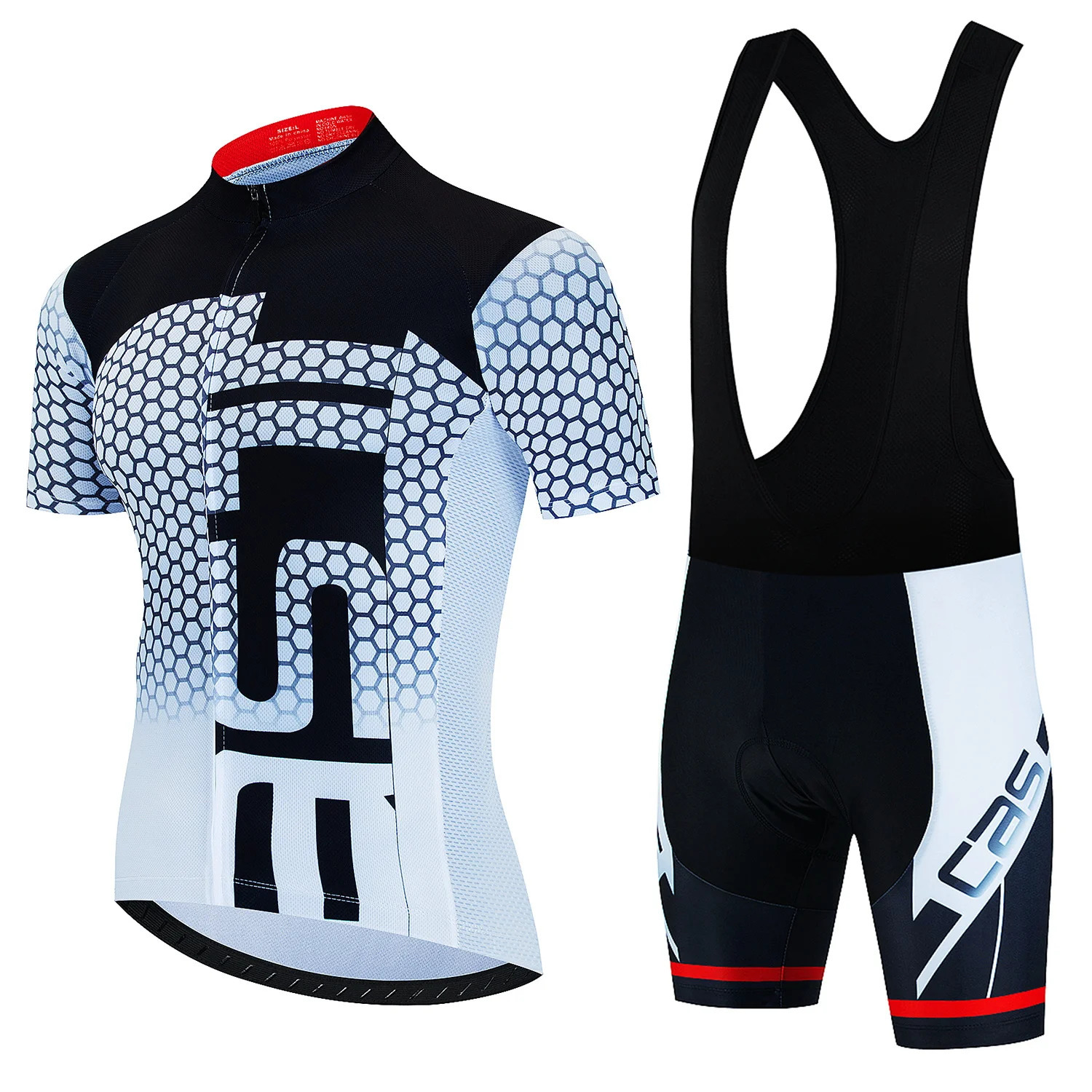 Pro Team Cycling Jersey Set Summer Cycling Clothing MTB Bike Clothes Uniform Maillot Ropa Ciclismo Man Cycling Bicycle Suit 240731
