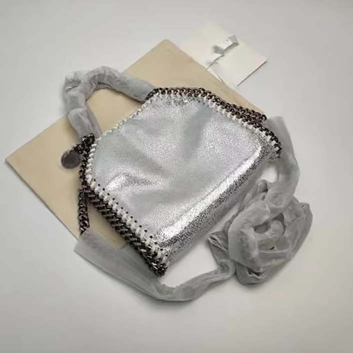 2024 Designer Bag Mini Tote Woman Sliver Black tiny Shopping clutches Bags Handbag Leather Shoulder handbags