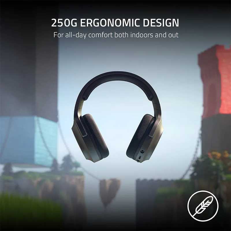 New Razer Barracuda X Wireless Gaming Mobile Headset 2022 Model - 2.4GHz Wireless + Bluetooth - Lightweight 250g - 40mm DriversCL24808