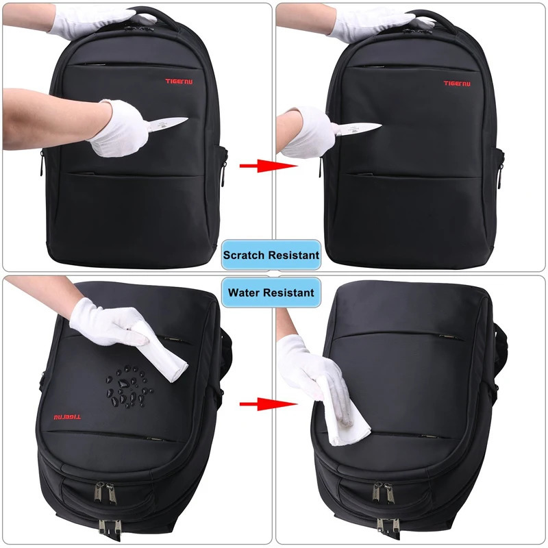 warranty antitheft large capacity 156 17 inch university laptop backpack mens womens travel bag Mochila 240807