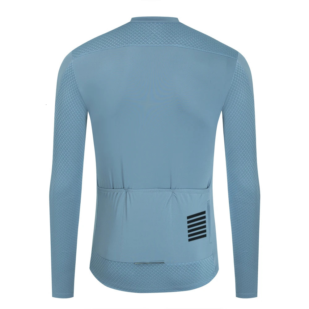 YKYWBIKE Cycling Jersey Long Sleeve Men Pro Road Bike Long Shirt Summer Bicycle Jersey Breathable Cycling Maillot 240729
