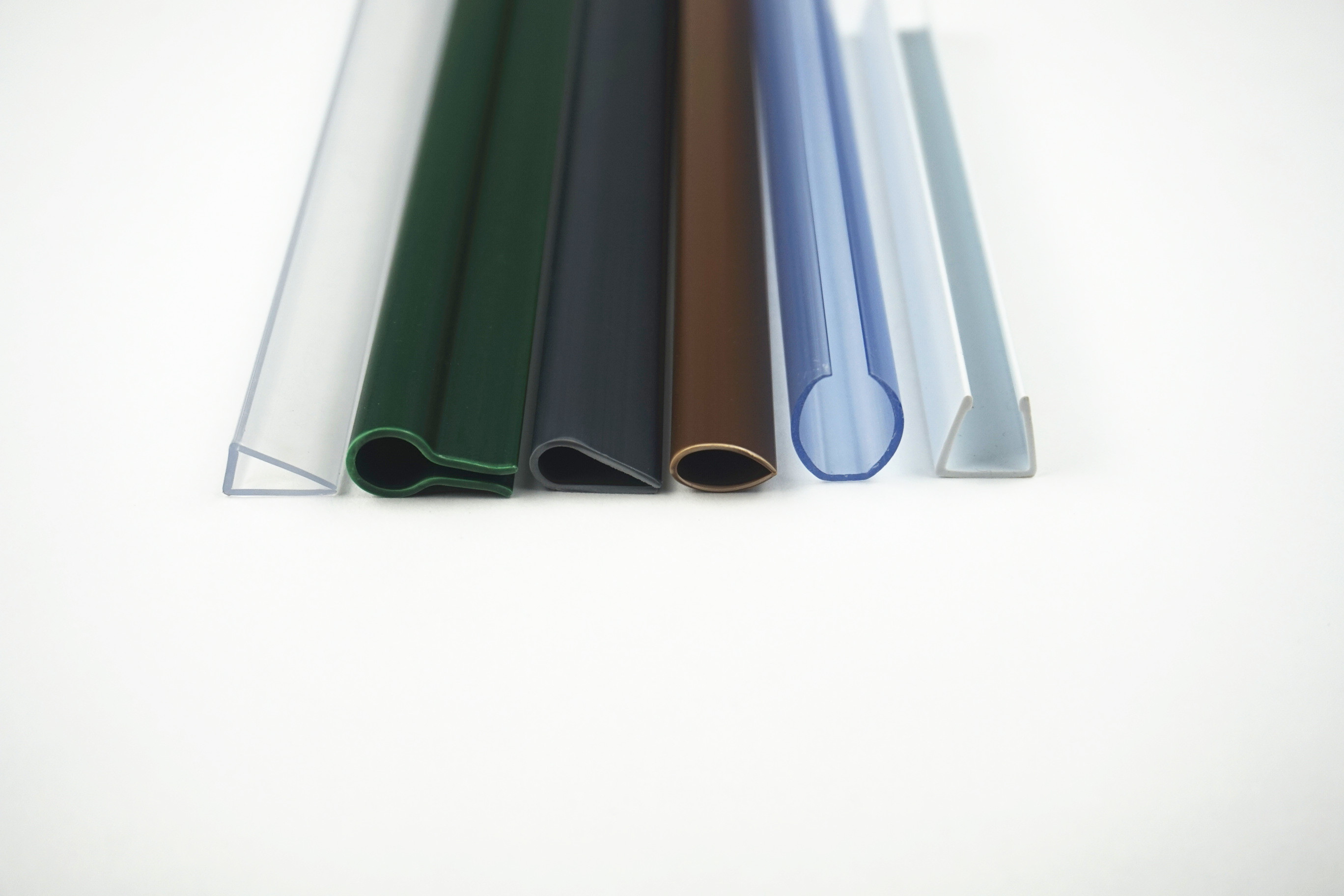 PVC plastic pole strip fence fence cloth clip office folder strip blade clip fence insert strip