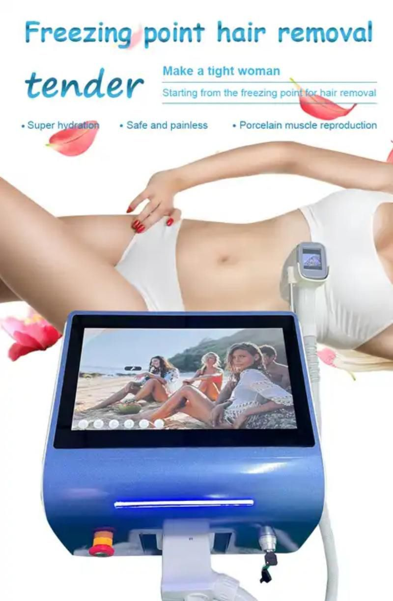 Hair Removal Machine Diode Laser Beauty Equipment 808 755 1064 Diode Laser Hair Remover Portable Diodo Lazer Hair Remove