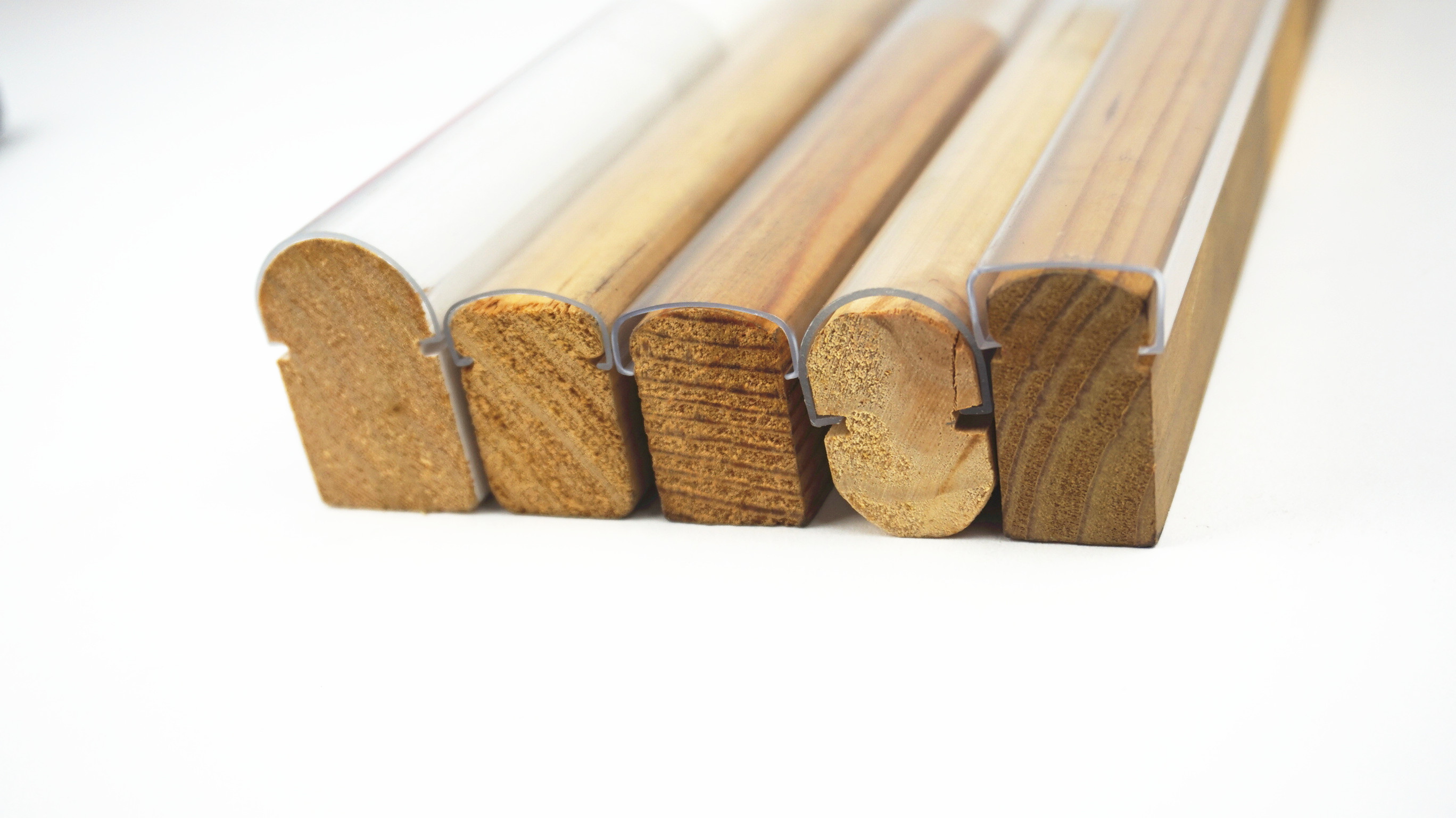 Anti bite strips for baby beds, transparent plastic strips for child beds, guardrails for solid wooden bed edge protection