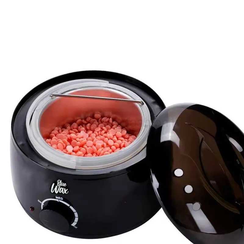 Wax Heater Warmer Hair Removal Machine For Hand Foot Body SPA Epilator Paraffin Wax Pot +Wax Beans + Wood SticksXJ240808