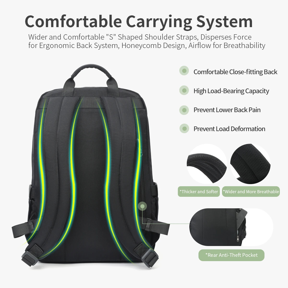 warranty womens backpack 14 156inch laptop travel school 240807