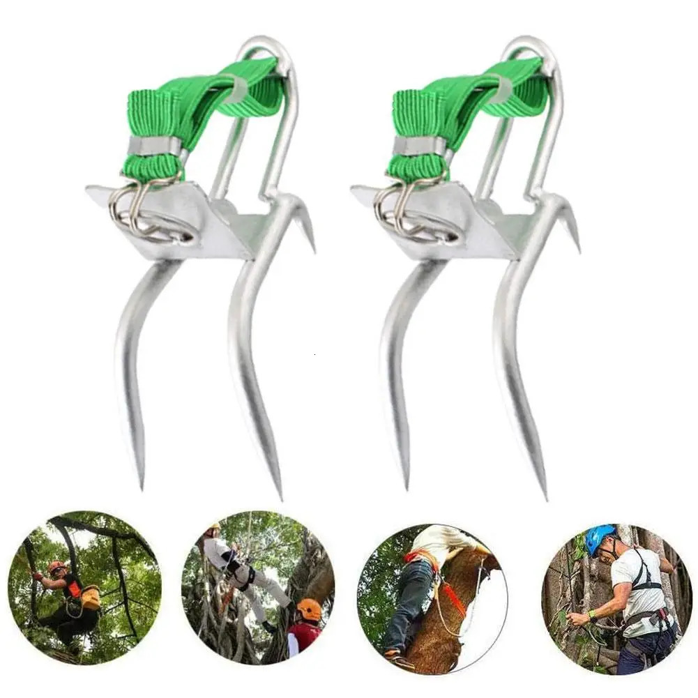 Tree Climbing Tool Pole Climbing Spikes For Hunting Shoes Tree Steel Climbing Simple Picking Observation Fruit Use V0U6 240729
