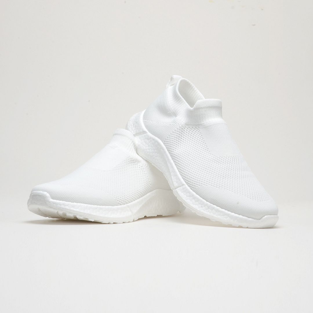 TREEPERI Lite Slip-on Lightweight Running shoes women Pink Triple White Sneakers men Black White Grey Trainers mens womens fashion sports sock shoes
