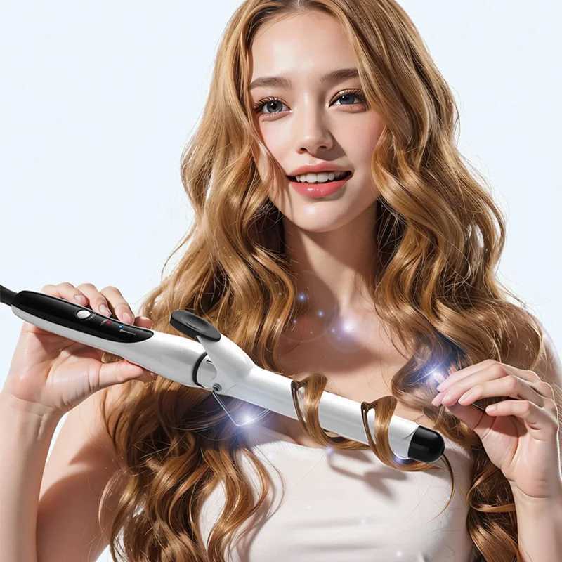 25Mm Hair Curlers Negative Ion Ceramic Care Big Wand Wave Hair Styler Curling Irons 3 Temperatures Fast Heating Styling ToolsXJ241010