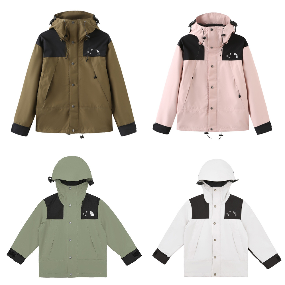 Designer Men Women Jacket Coat Hooded north Jackets Windbreaker Print Outerwear Sports Zipper faced
