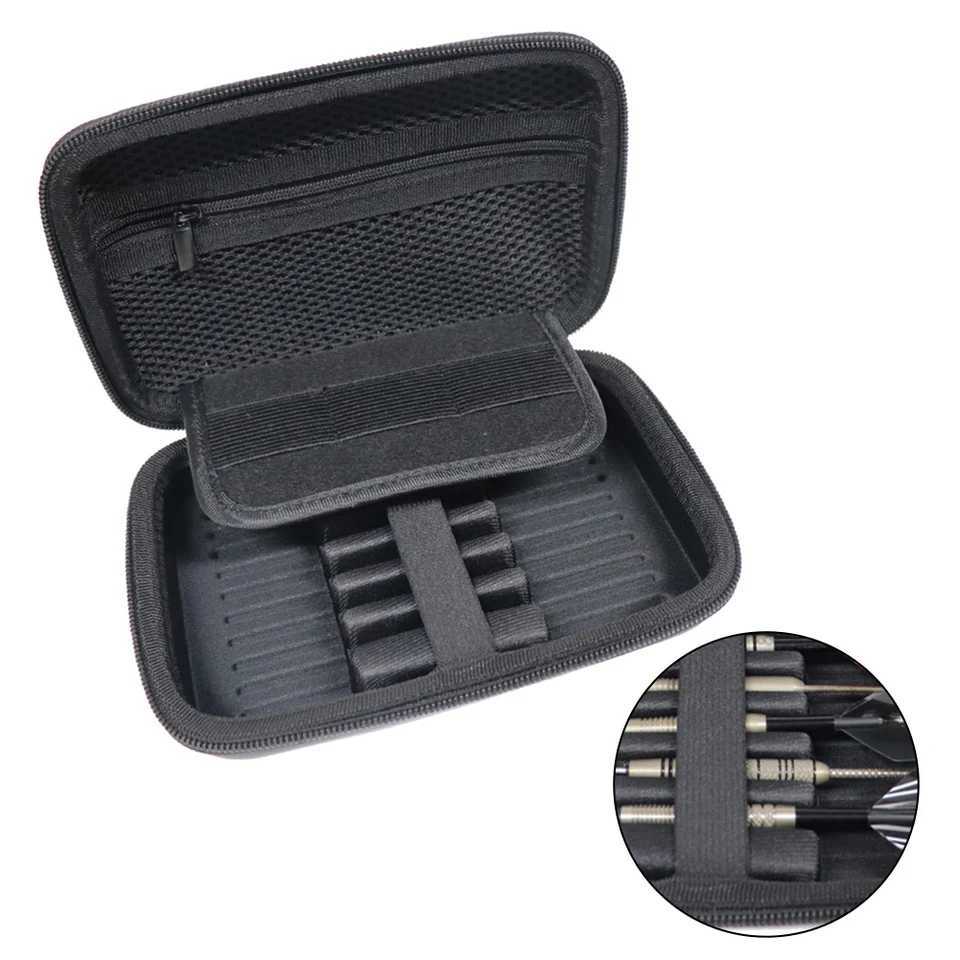 EVA Darts Bag Organizer Tip Holder Shafts Carrying Cases Accessory Carry Pouch Carrying Cases With Mesh Pockets Games Accessorie Y240807