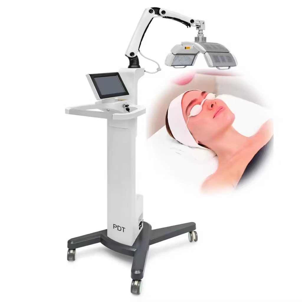 CE FDA Approved 3 Colors PDT LED Facial Wrinkle Removal Infrared Light Therapy Phototherapy Skin Rejuvenation LED Poly Machine
