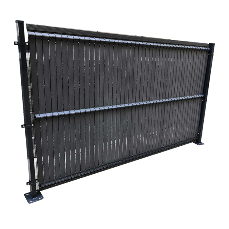 PVC plastic board hollow board partition board hollow board plastic profile fence board garden courtyard fence board