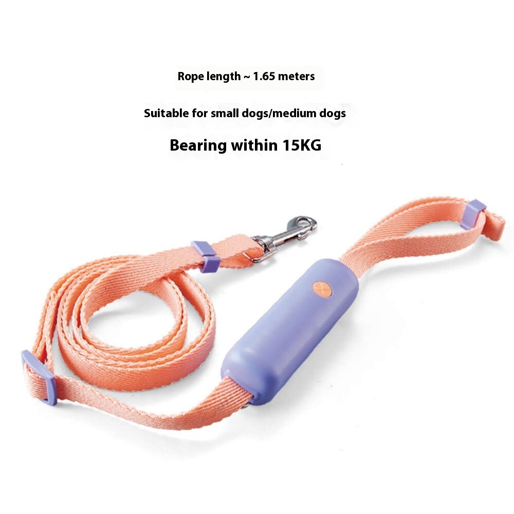 New explosion-proof dog walking rope, cat leash, buckle, retractable pet supplies