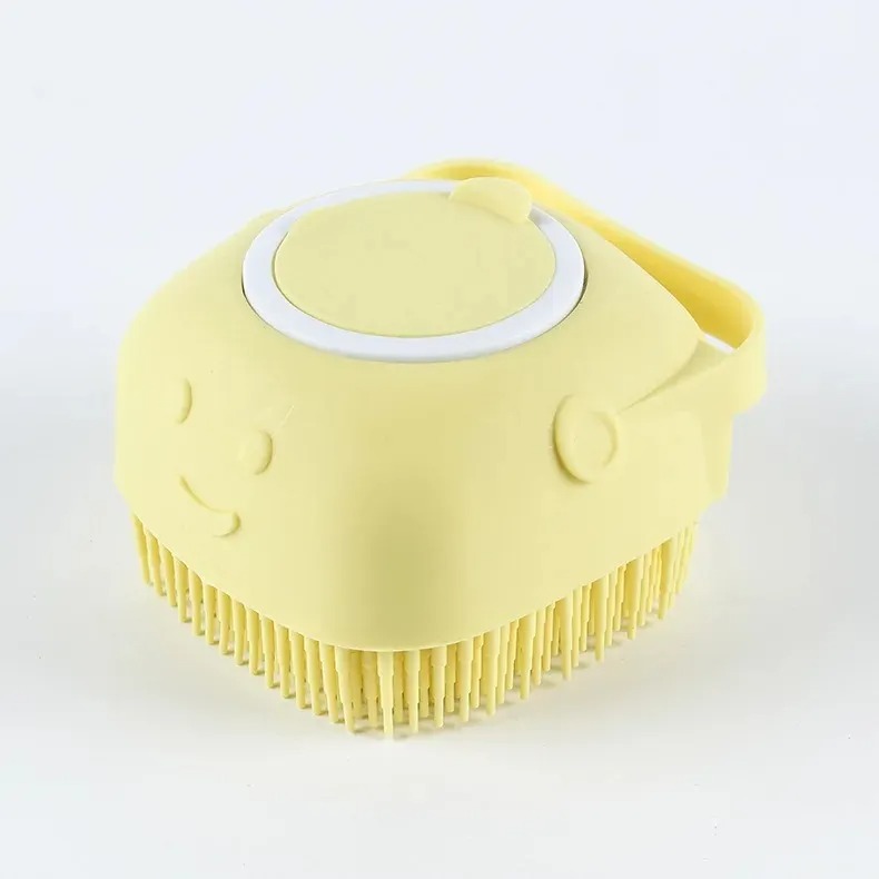 Bathroom Puppy Big Dog Cat Bath Massage Gloves Brush Soft Safety Silicone Pet Accessories for Dogs Cats Tools Mascotas Products