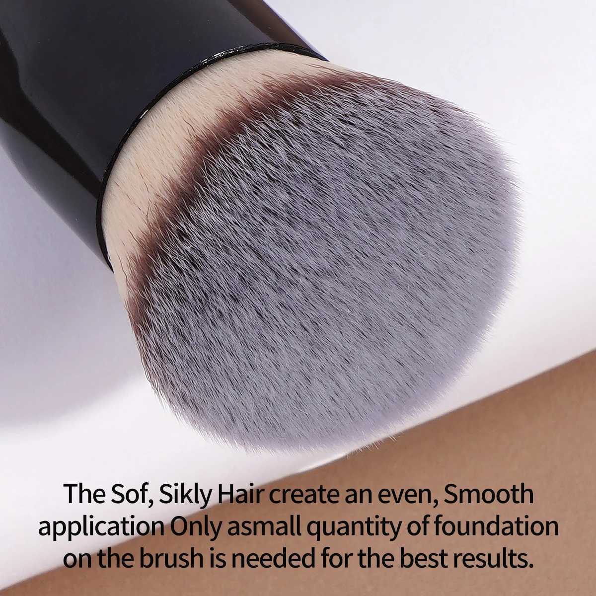 MAANGE 1PCS Professional Makeup Brush Kabuki Foundation Brush Face Contour Brush for Liquid Cream Powder Buffing Makeup Tools Y240807