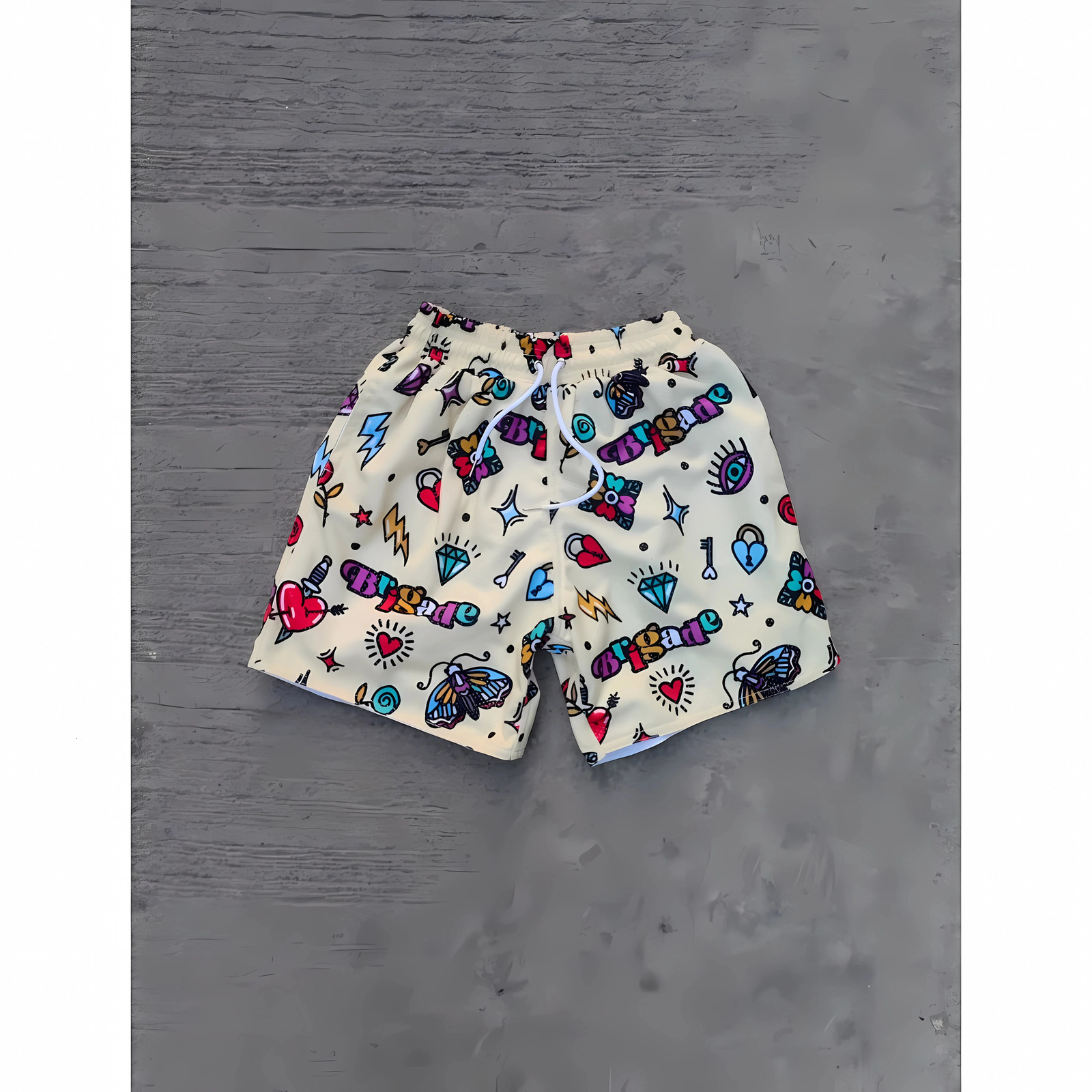 Summer casual shorts mens spring fashionable jogging beach sports and fitness breathable 240808