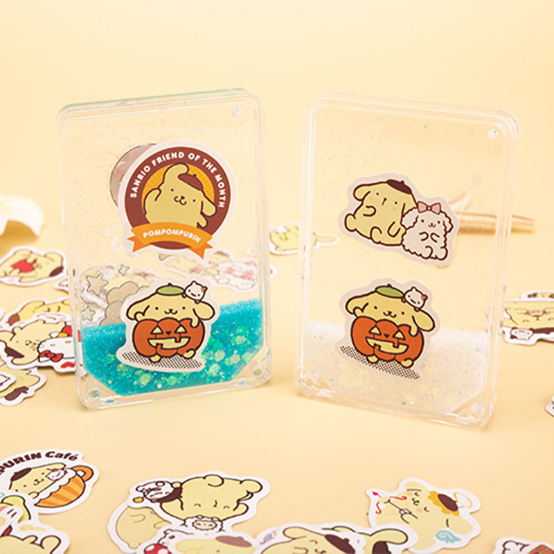 Heartbeat Cute Stickers Creative Children's Cartoon Cute Handheld Account Stickers Handmade DIY Mobile Phone Water Cup Stationery Stickers