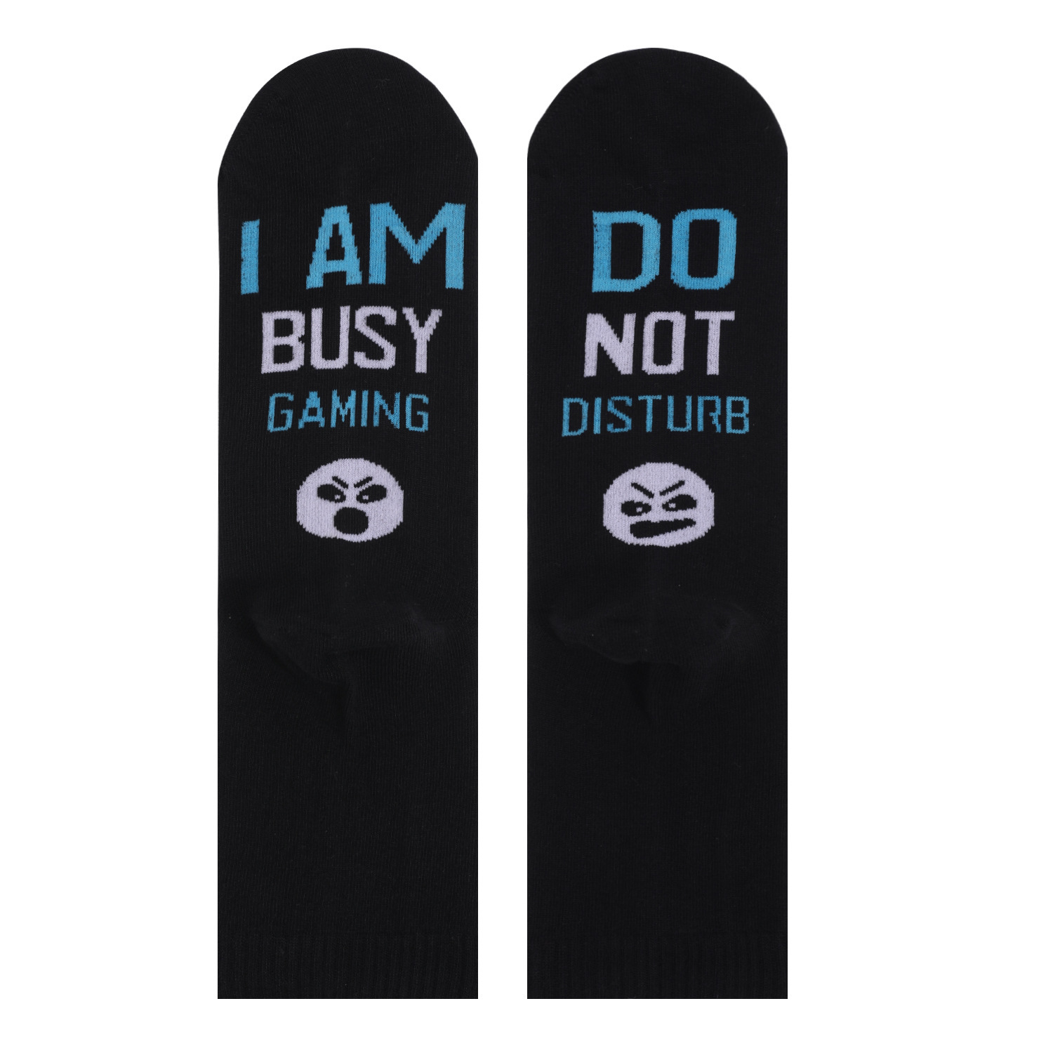 Pure cotton game DO NOT DISTRUB BUSY GAMING mid tube men's socks dongdumaoyi