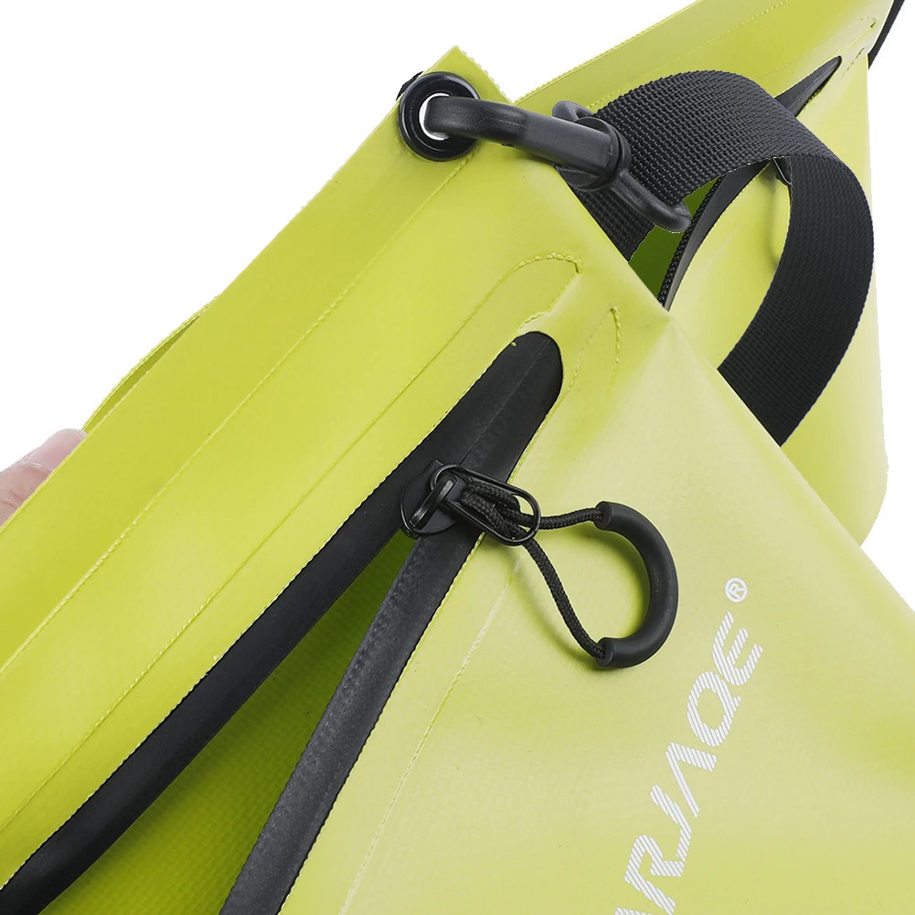 Waterproof swimming bag with zipper PVC diving shoulder highcapacity portable multifunctional outdoor sports storage 240808