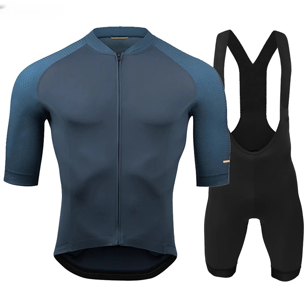 Men Short Sleeve Jersey Sets Ropa Ciclismo Hombre Summer Cycling Clothing Set Triathlon Bib Shorts Suit Bike Uniform 240731