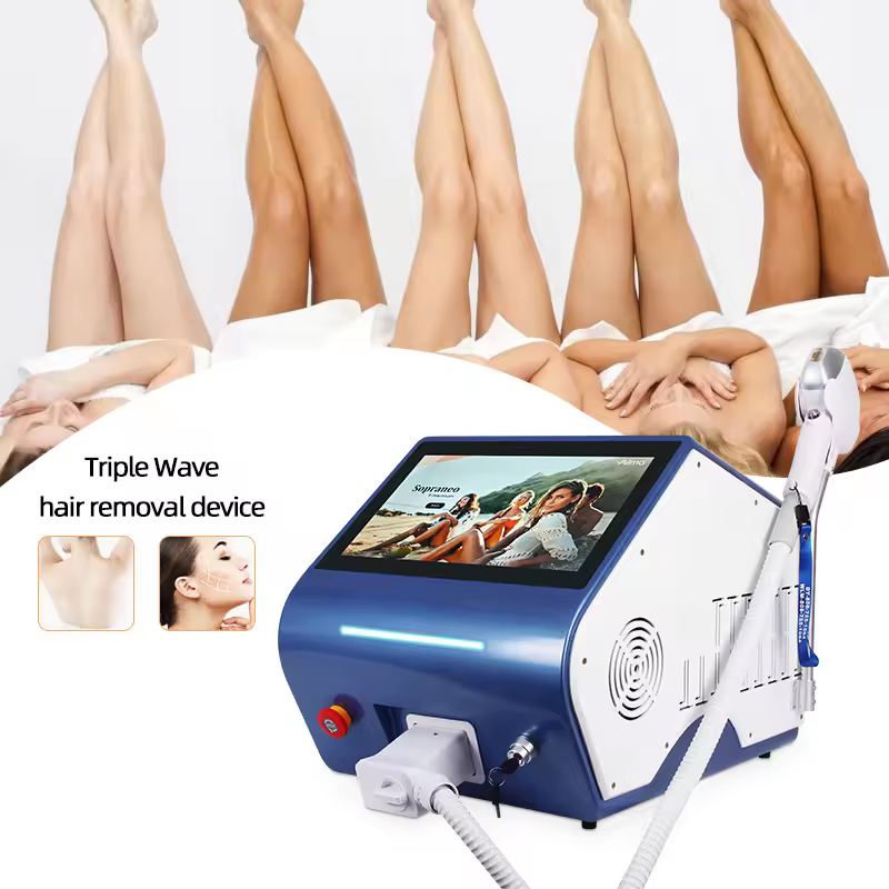 Hair Removal Machine Diode Laser Beauty Equipment 808 755 1064 Diode Laser Hair Remover Portable Diodo Lazer Hair Remove