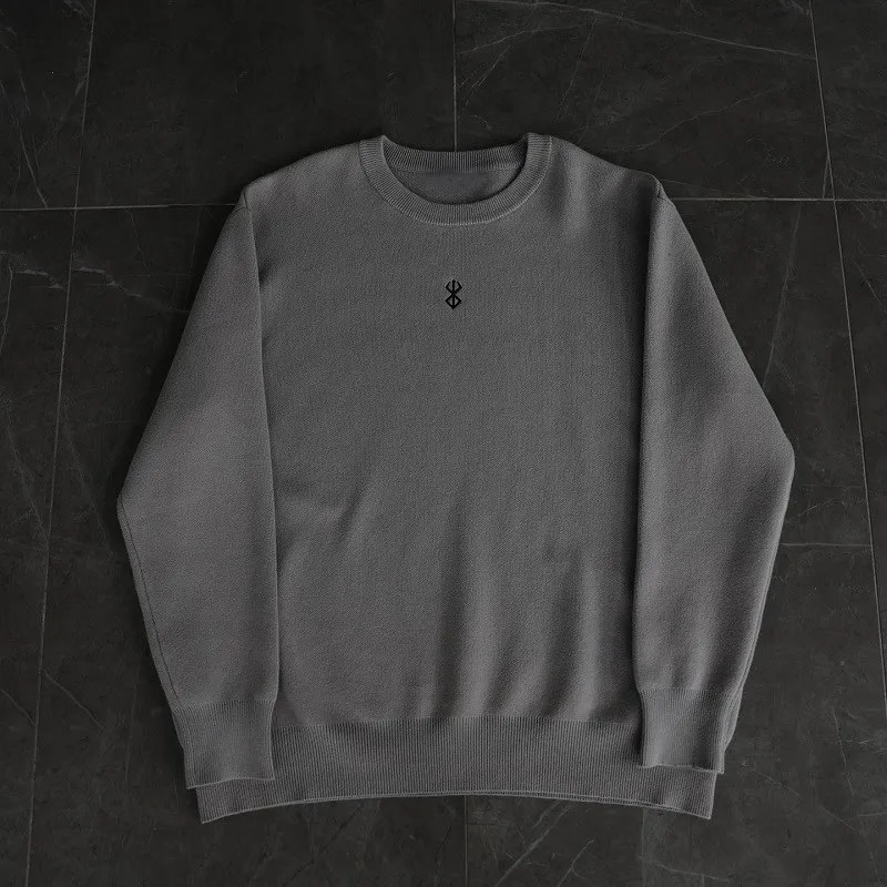Hip Hop Sweaters Grunge Y2K Vintage Knitted Punk Gothic Streetwear Jumpers top Men Women Harajuku Fashion Pullover punk 240808