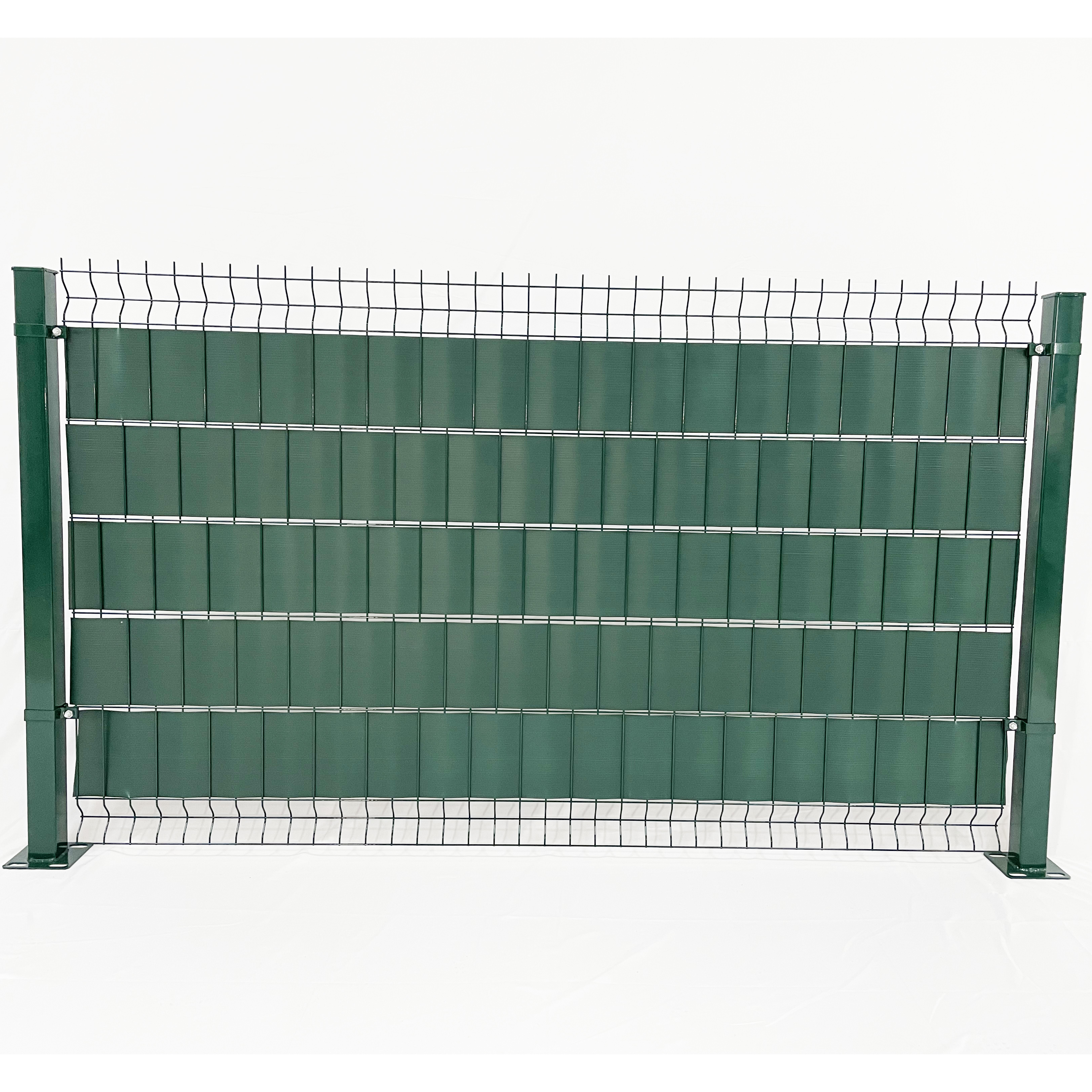 Privacy protection fence, fence, PVC plastic 19cm garden fence, UV resistant