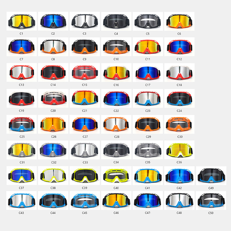 Motorcycle off-road mountain bike speed, downhill riding, windproof sand goggles, motorcycle helmet goggles