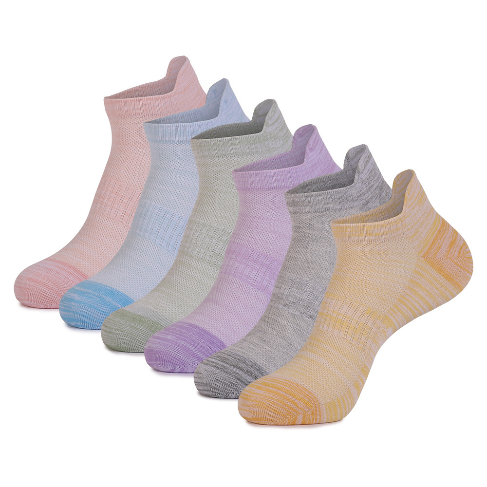 Large size combed cotton, anti odor mesh pure cotton ear lifting boat socks, women's breathable invisible socks dongdumaoyi