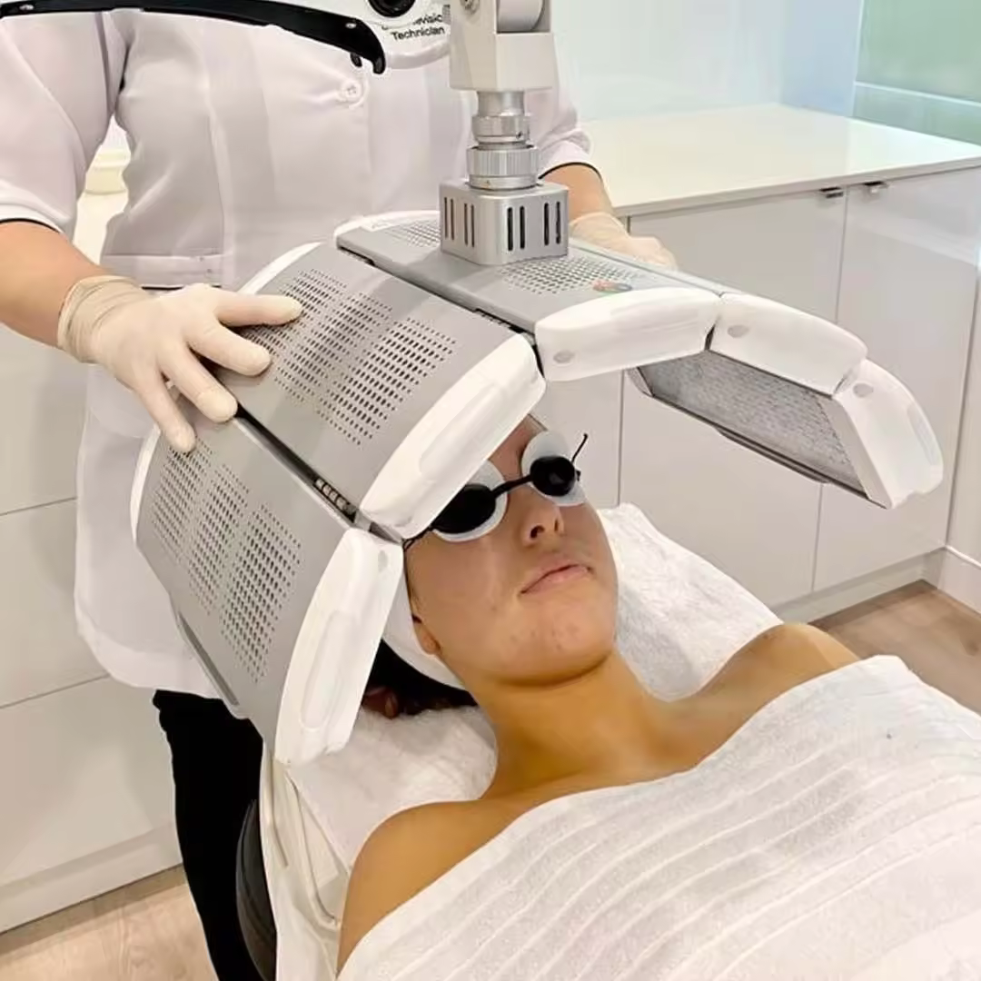 FDA Approved Infrared PDT Lamp 417nm 590nm 633nm 850nm Led Light Therapy Photon Photodynamic PDT Red Light Therapy Skin Care Device