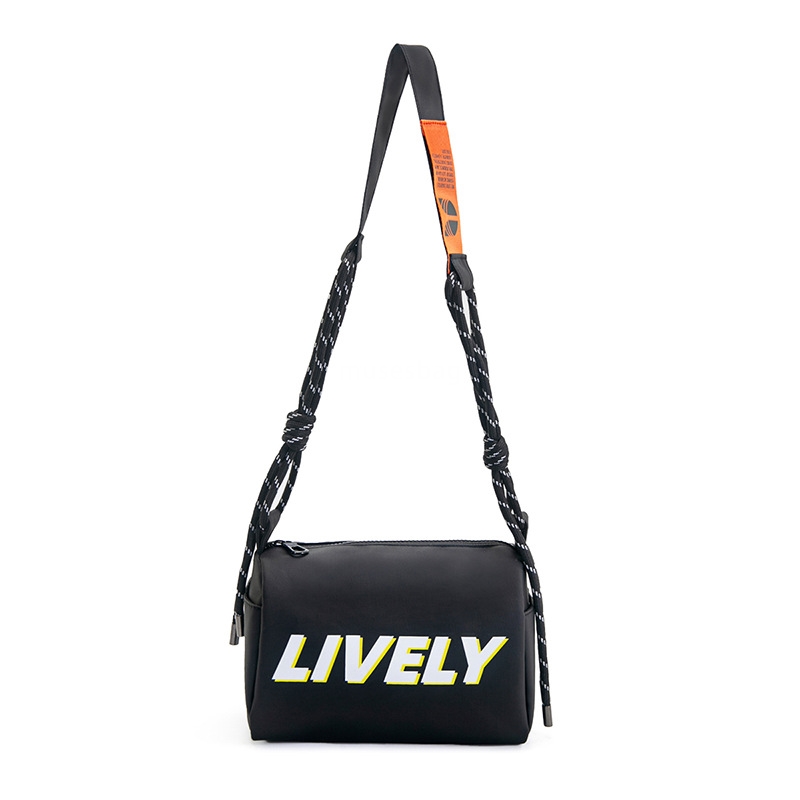 High quality men's crossbody bag PU waterproof leisure small custom fashion shoulder bag OEM processing