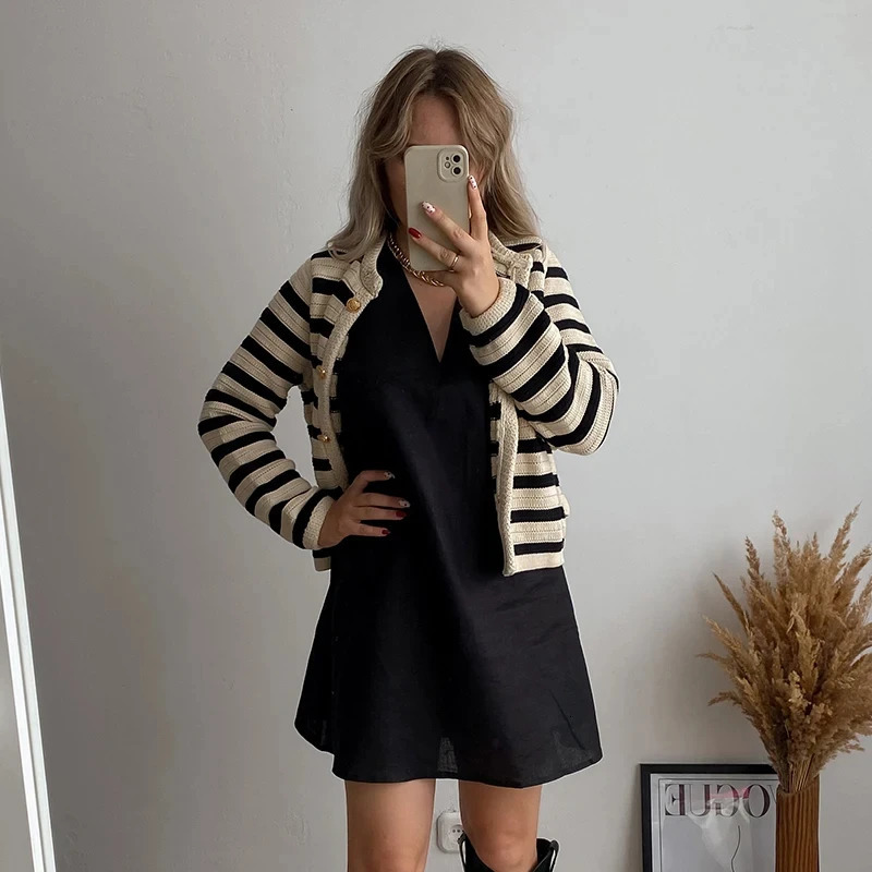 Vintage Linen Womens Dress Summer 2024 Sexy V-neck Short Beach Streetwear Dresses Mini Female Clothing Sundress Vestido 240808