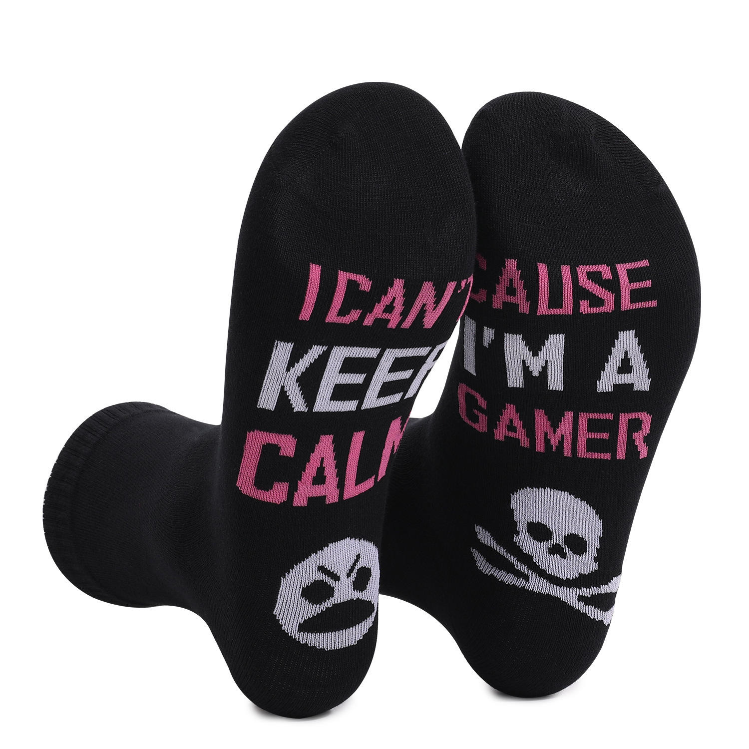 Pure cotton game DO NOT DISTRUB BUSY GAMING mid tube men's socks dongdumaoyi