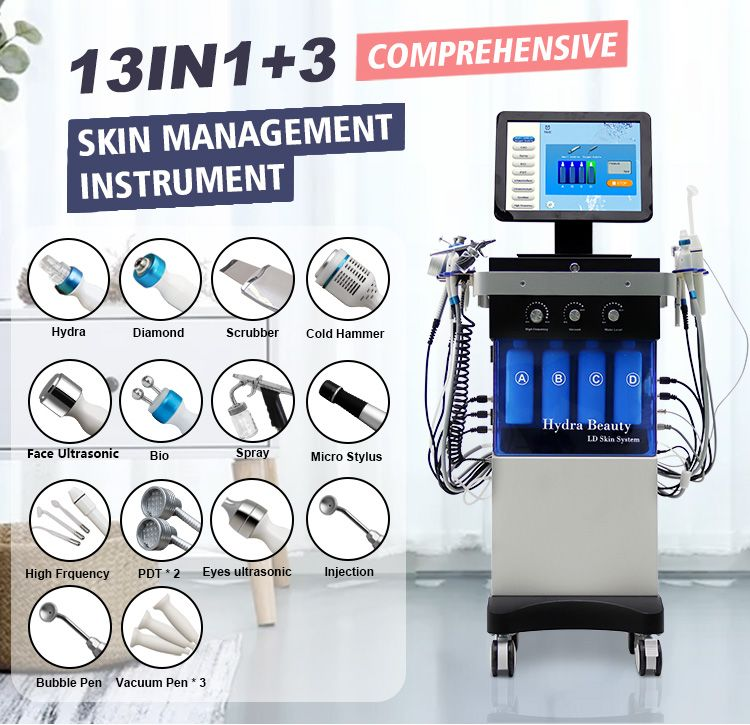 14 In 1 Hydro Dermabrasion Machine Uk Aqua Peeling Jet Peel Hydra Hydro Beauty Facial Machine