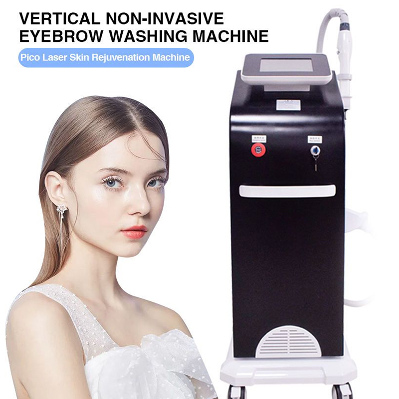 Vertical Pico Laser Reduce Pigment Tattoo Removal Skin Rejuvenation Non-Invasive Picosecond Dark Spot Remover ND YAG Laser Machine