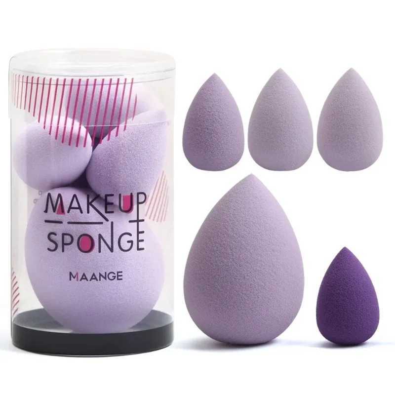 5Pcs Makeup Sponge Set Blender Makeup Tools Beauty Cosmetics Puff Face Foundation Blending for Liquid Cream and Powder New Y240807