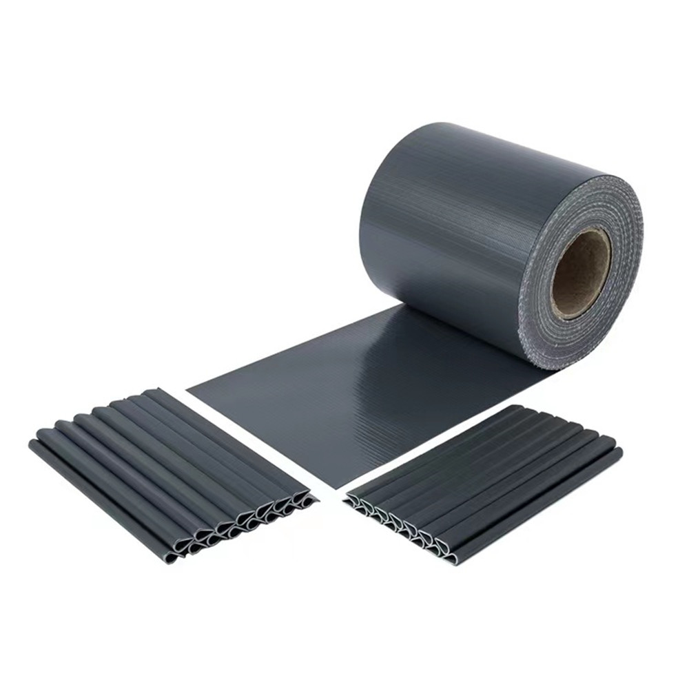 PVC plastic pole strip fence fence cloth clip office folder strip blade clip fence insert strip